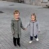 Summer kids coat ‘SEA’ – Olive green