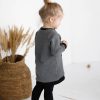 Organic cotton jumper dress for girls 'KITTEN'