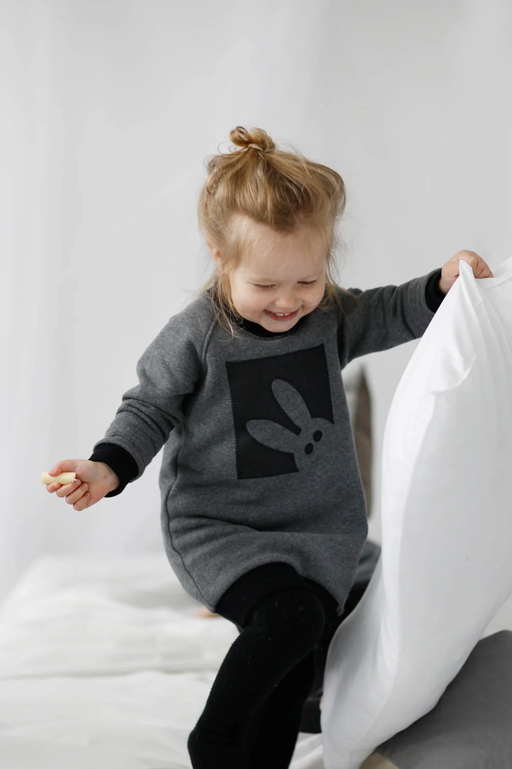 Warm jumper for girls ‘BUNNY’