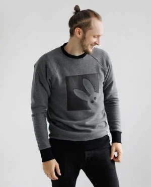 Organic cotton warm sweatshirt 'BUNNY'