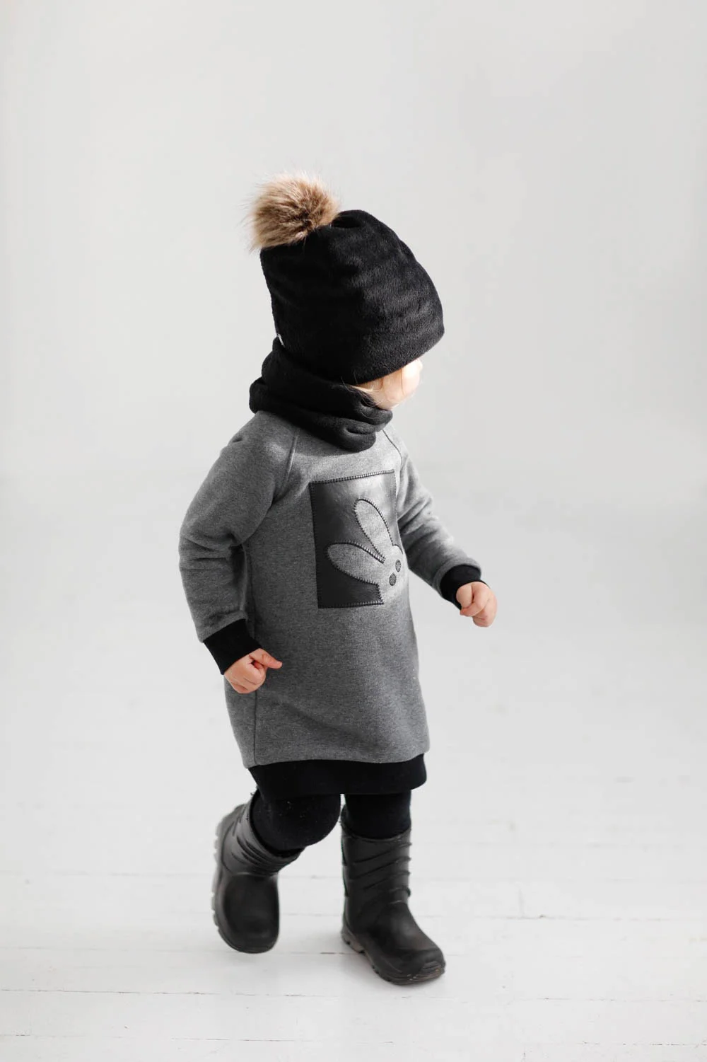 Warm jumper for girls ‘BUNNY’
