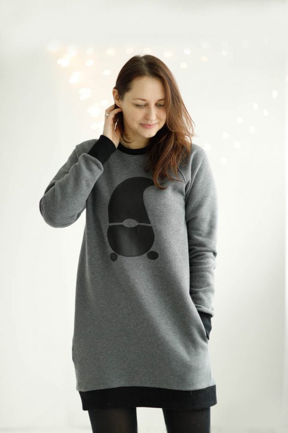 Women Christmas Sweatshirt ‘GNOME’