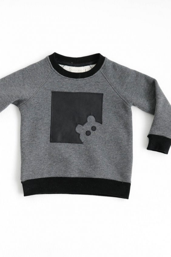 Organic cotton kids jumper ‘TEDDY BEAR’