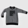 Organic cotton jumper dress for girls 'KITTEN'