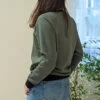 Unisex casual jumper from eco cotton knit - Hero of the DARK