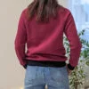 Unisex casual jumper from eco cotton knit - Hero of the DARK