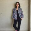 Comfortable women trousers with elastic waist and pockets