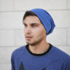 Beanie hat for men and women - reversible