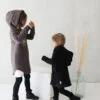 Comfortable hoodie with zipper for kids 'SEA'