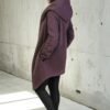 Unisex jacket with big hood and pockets WIND